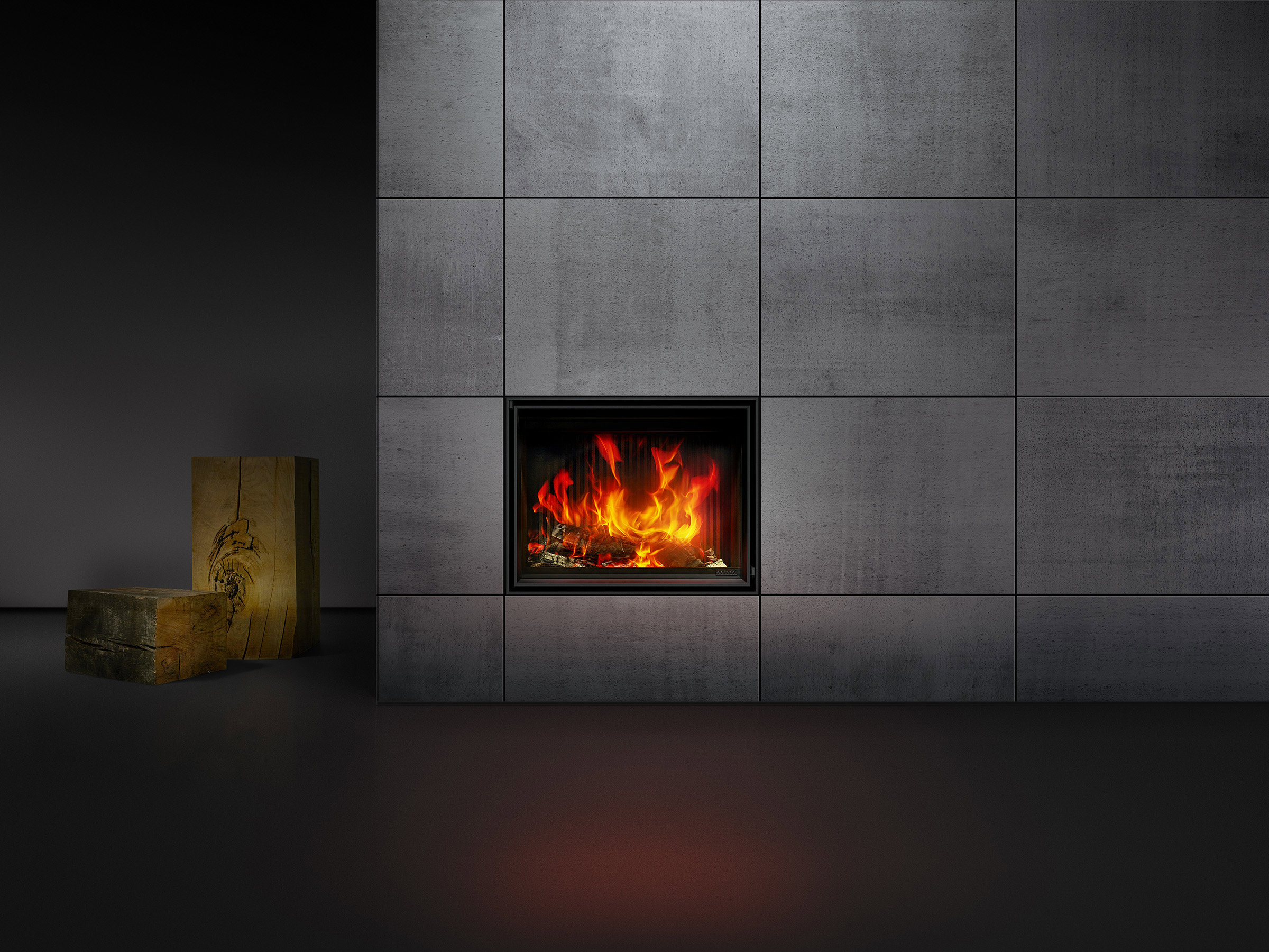 Evolux 65-45 - 4-zijdig kader - Beton