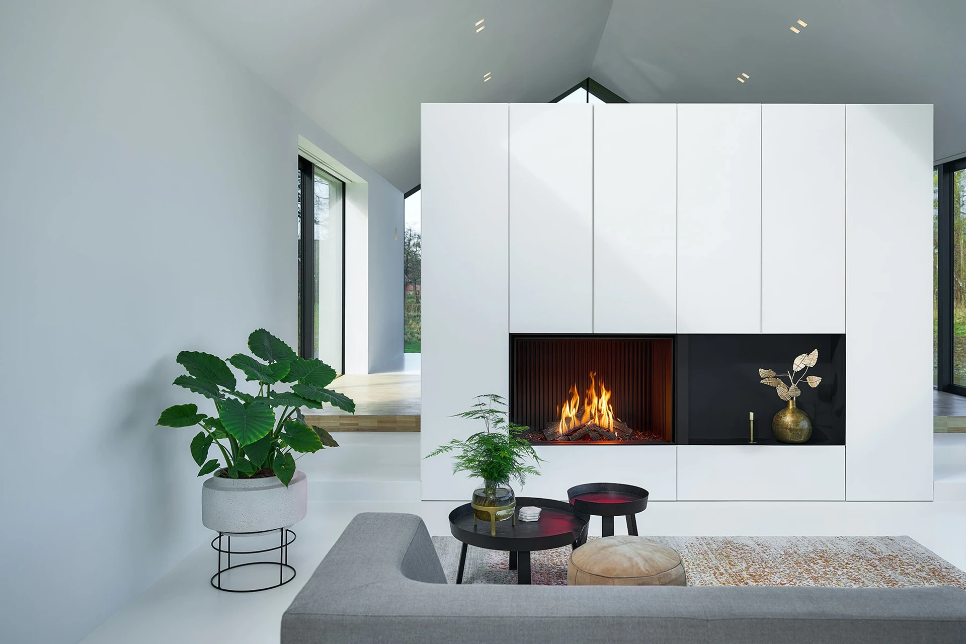 Gas Fire Front 110-75 kader FF+
