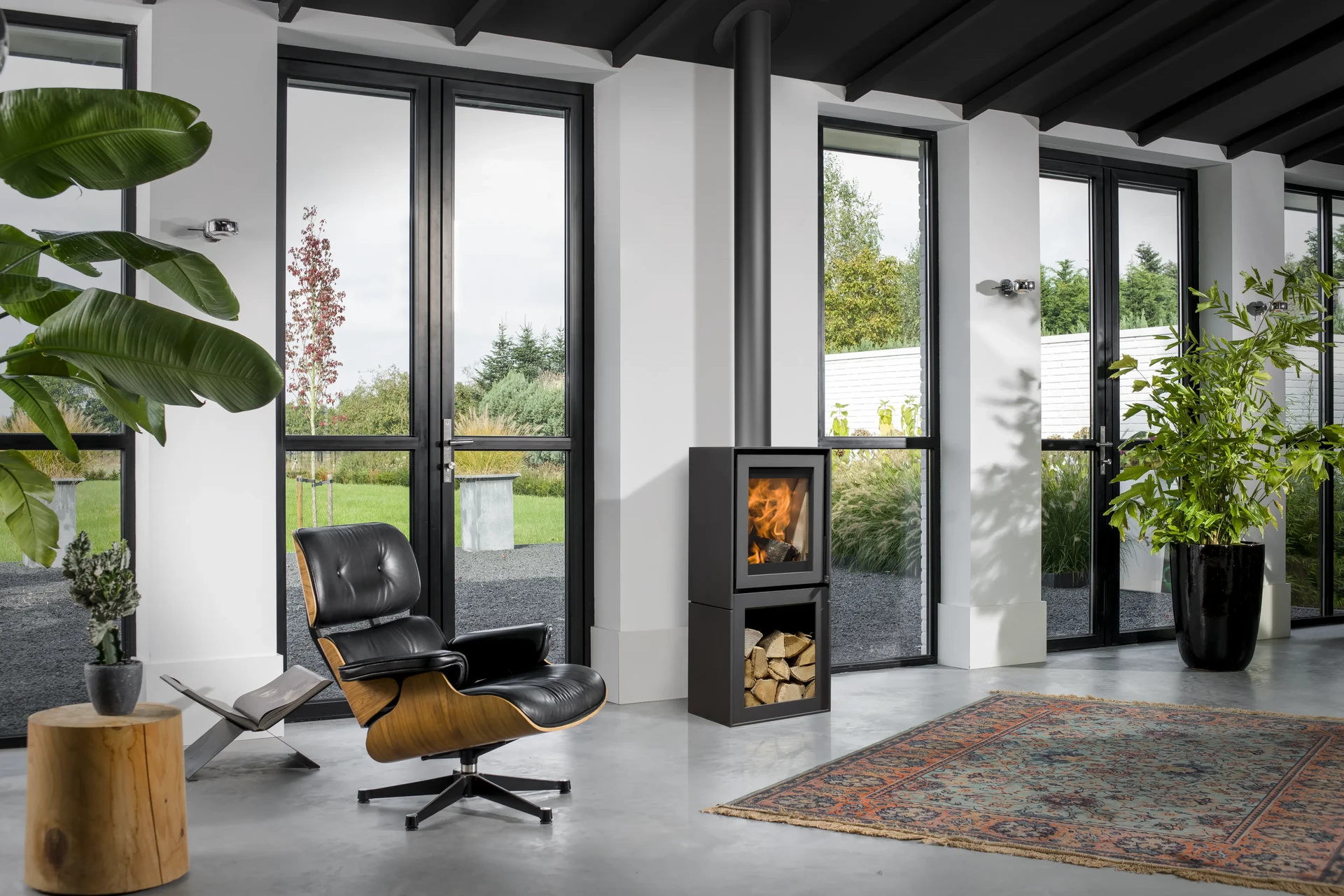 BOX 20 40 met houtopslagmodule