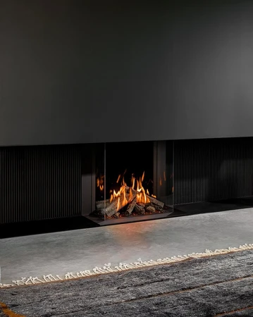 Gas Fire Pano Portrait