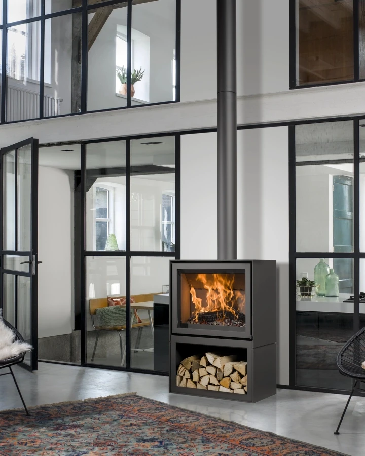 BOX20 80 PORTRAIT met houtopslagmodule