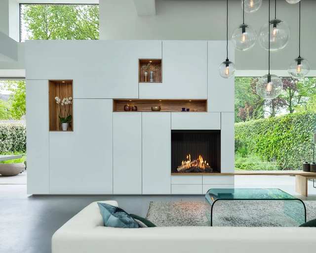 Gas Fire Front NEW GALLERY 90-75 kader HD+