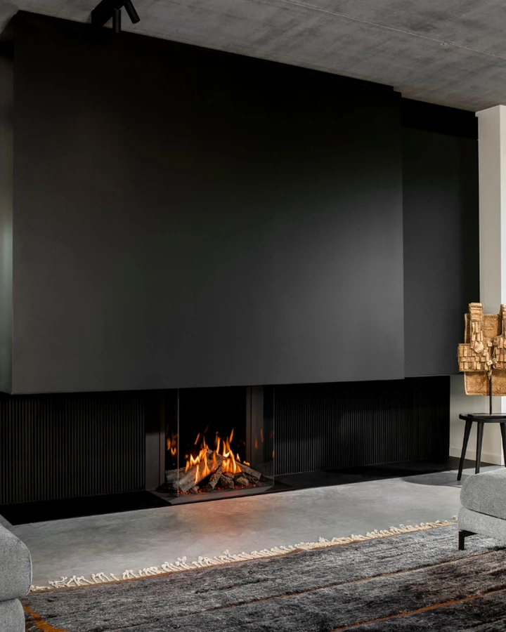 Gas Fire Panorama NEW 70-70 PORTRAIT