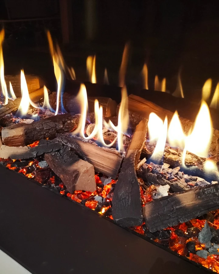 Gas Fire Front