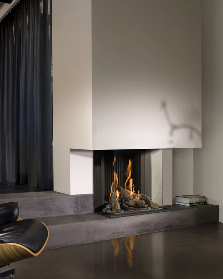 Gas Fire Smart PANORAMA 45 NEW PORTRAIT