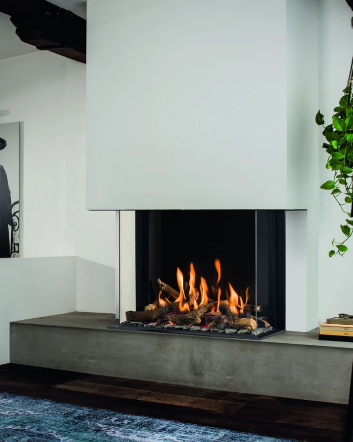 Gas Fire Smart PANORAMA 73-52 NEW PORTRAIT