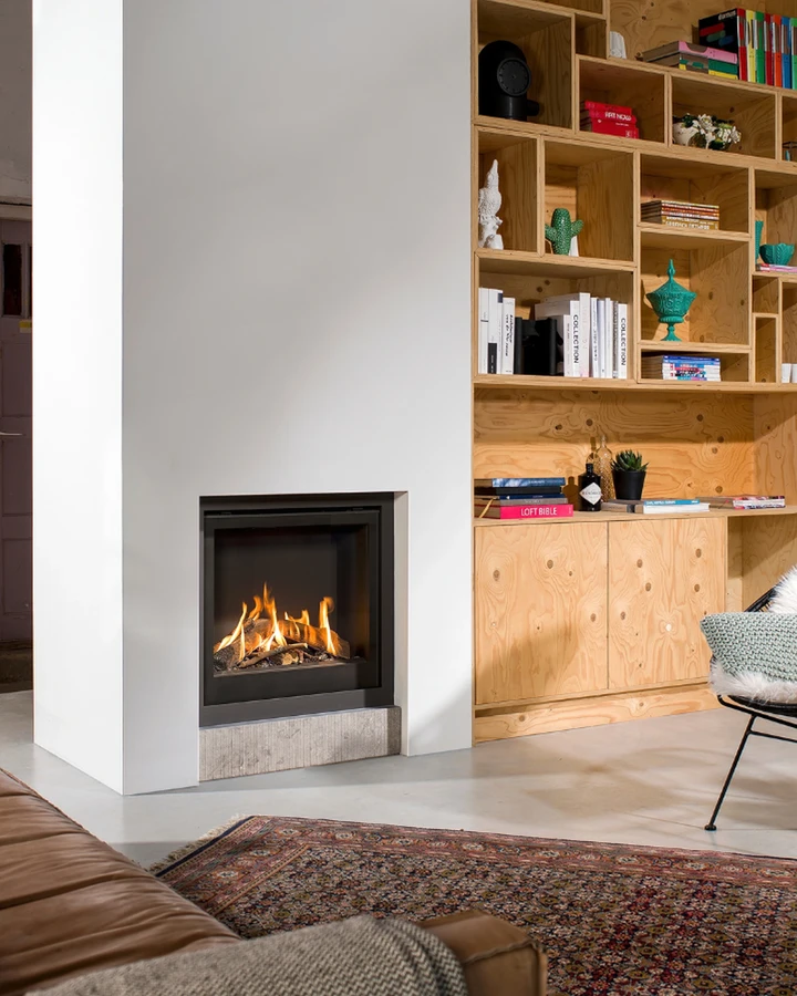 klassiek kader 3 Gas Fire Smart 75-80