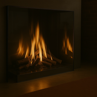 Keramische spiegelwand