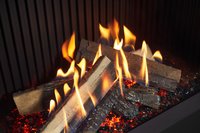 Gas Fire Front vlambeeld