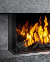 Kader 6 cm. Gas Fire Panorama portrait