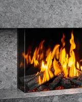 Kaderloos. Gas Fire Panorama portrait