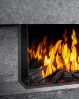 Kader 4 cm. Gas Fire Panorama portrait