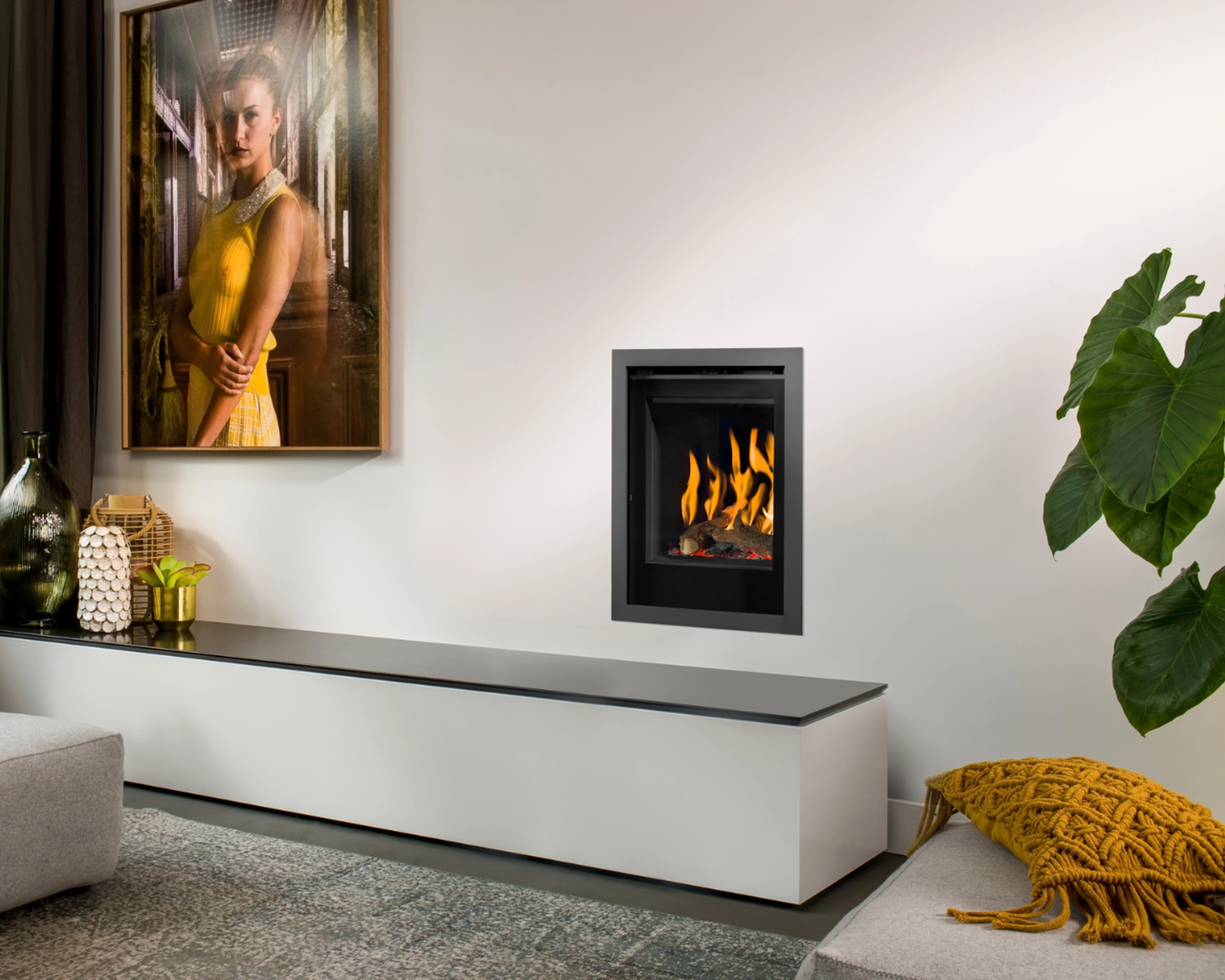 Gas Fire Smart 45-60 Classic frame