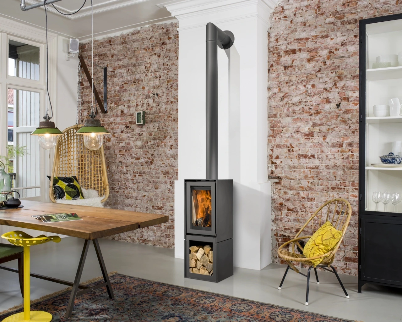 BOX20 45 GALLERY met houtopslagmodule