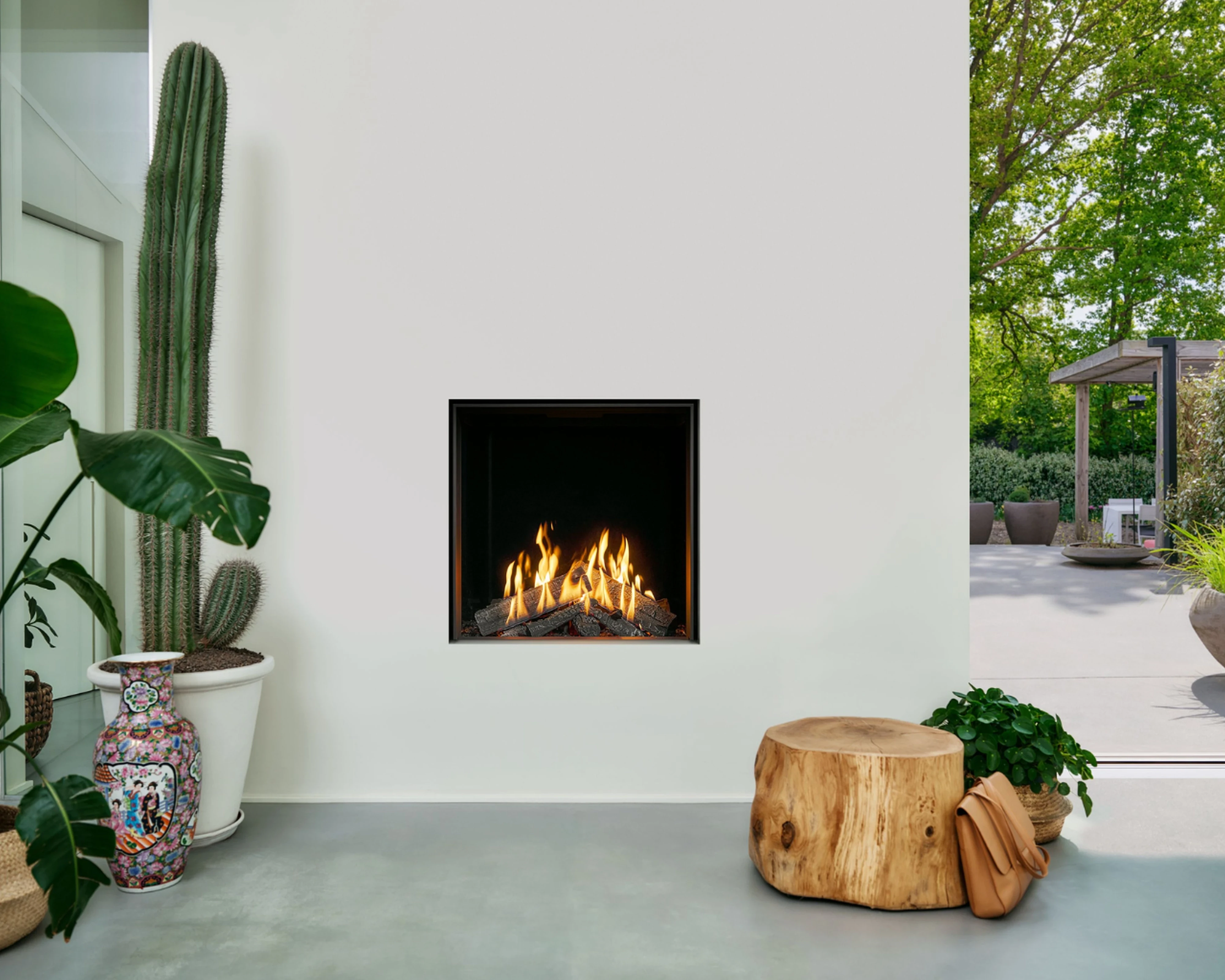 Gas Fire Front 70 - 75