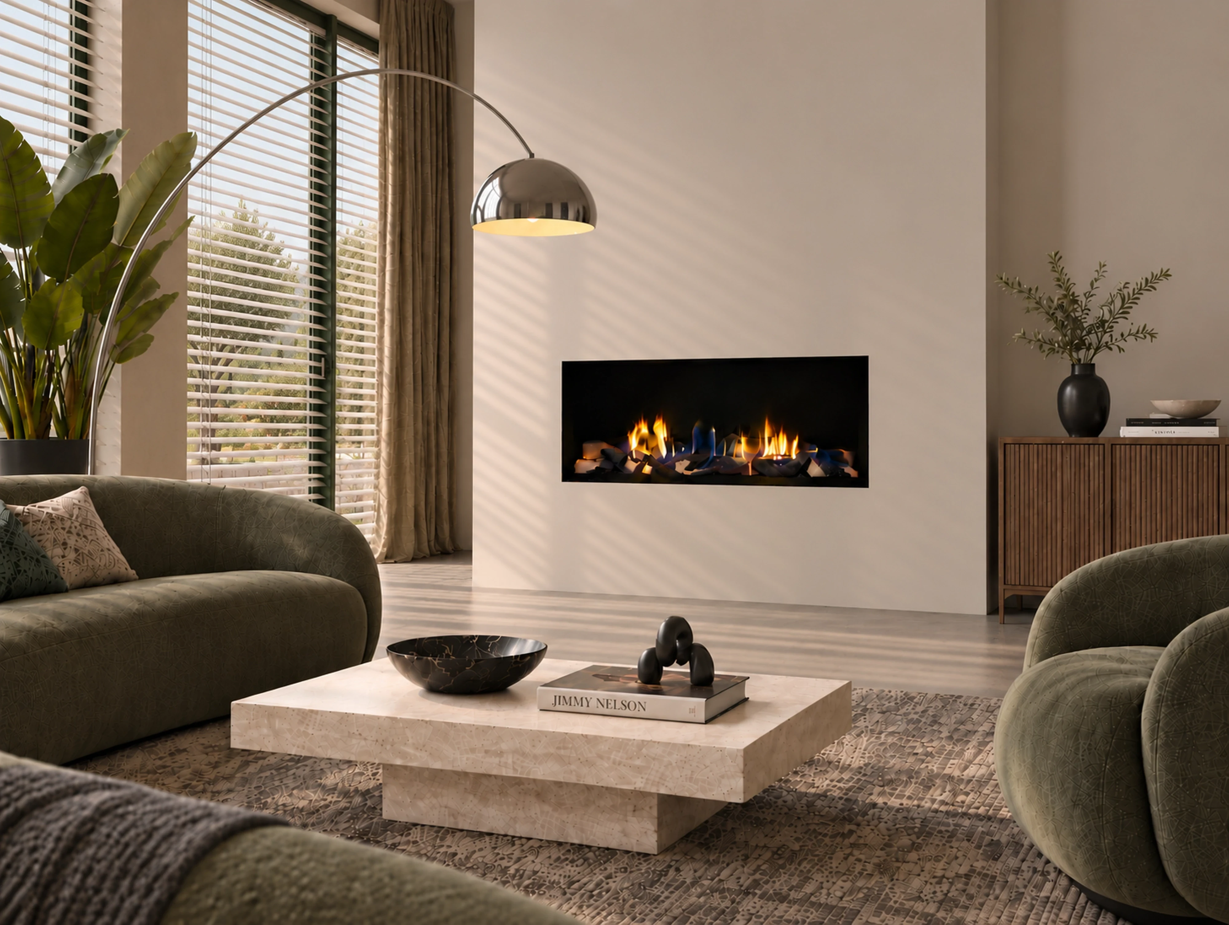Gas Fire Front 110-45