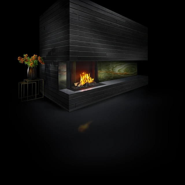 Gas Fire Panorama 90-70