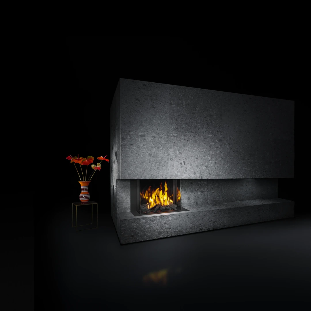 Gas Fire Panorama 70-55
