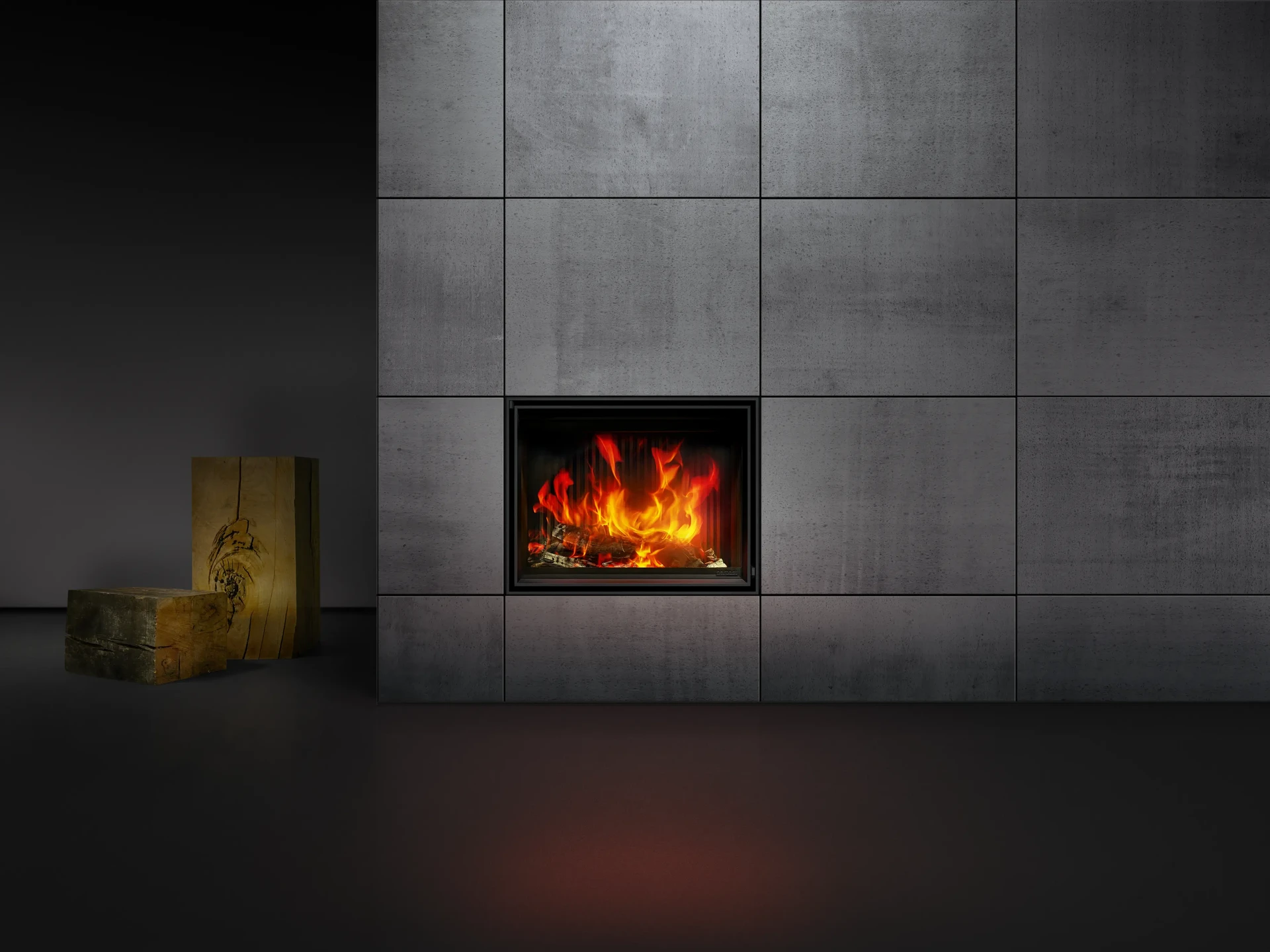 Evolux 65-45 - 4-zijdig kader - Beton