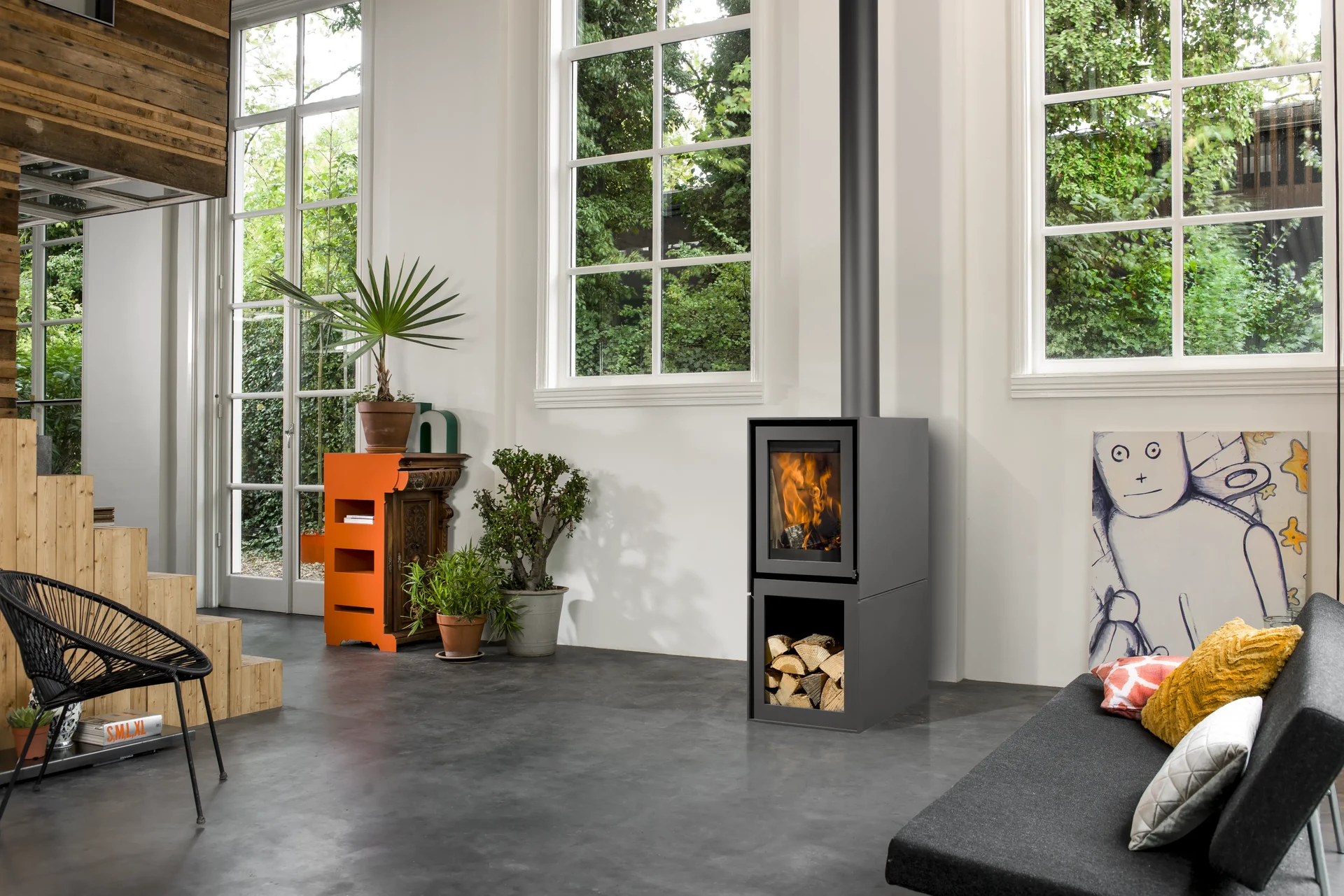 BOX 20 43 met houtopslagmodule