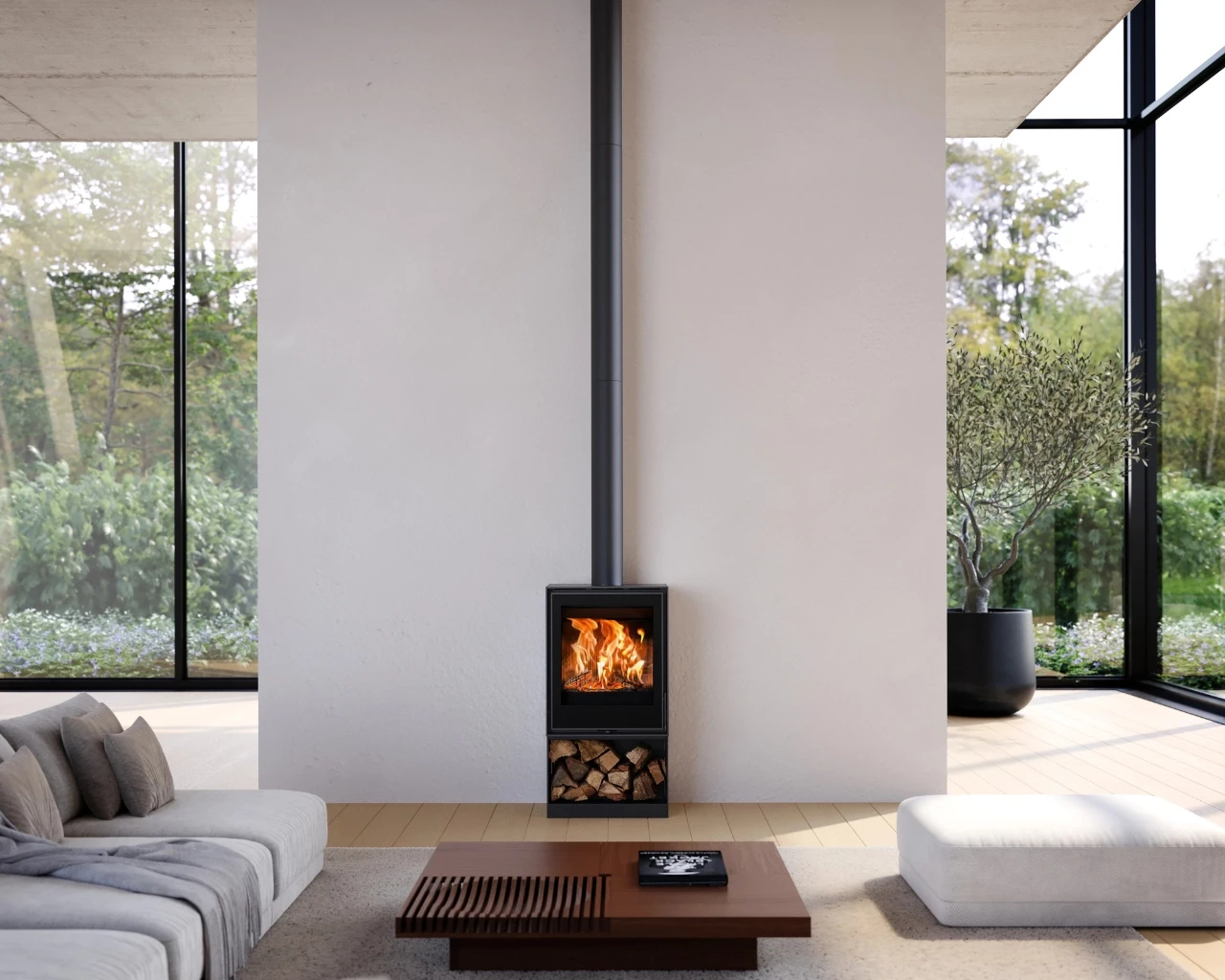 BOX25 50 GALLERY met houtopslagmodule NEW