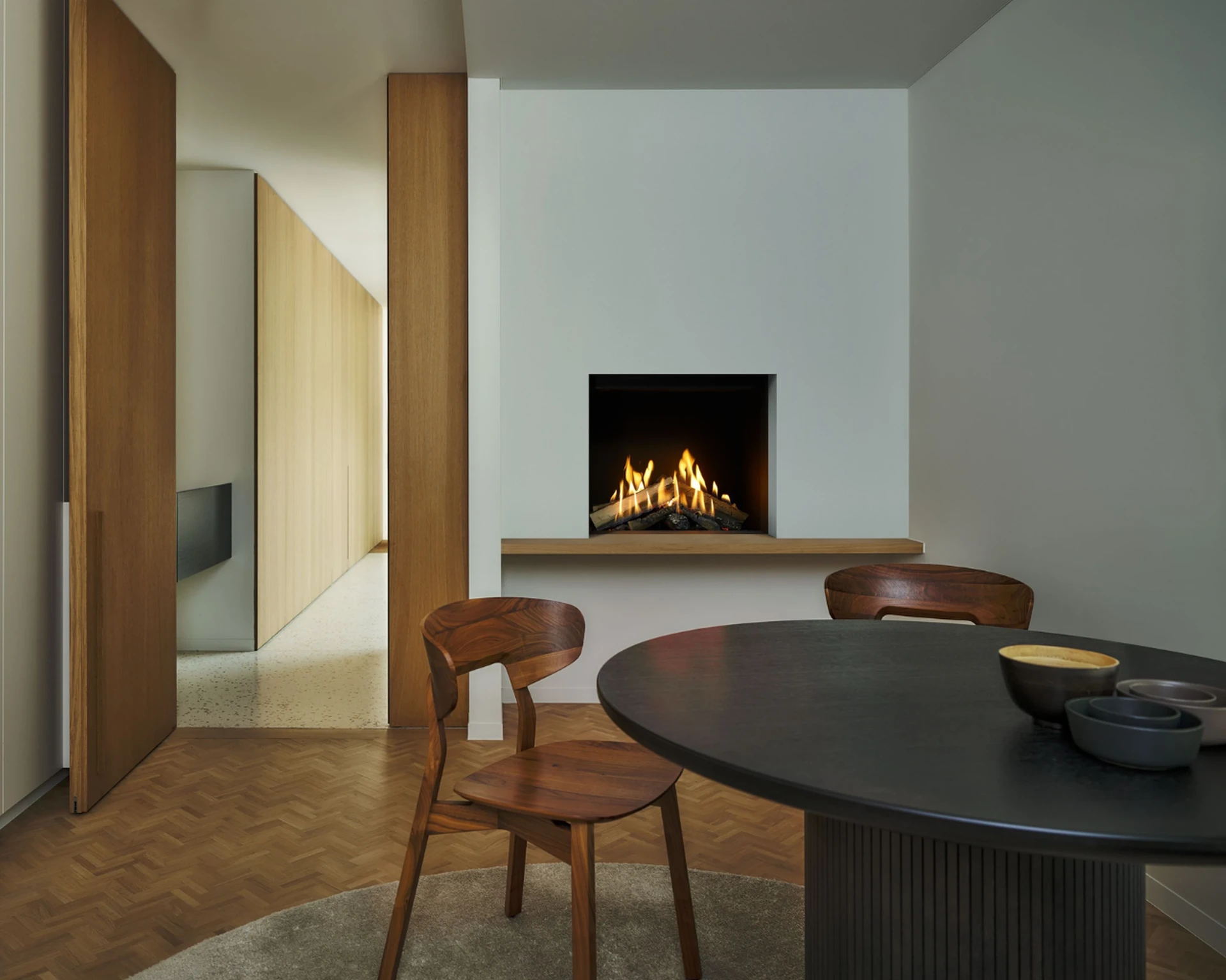 Gas Fire Front 70 - 60