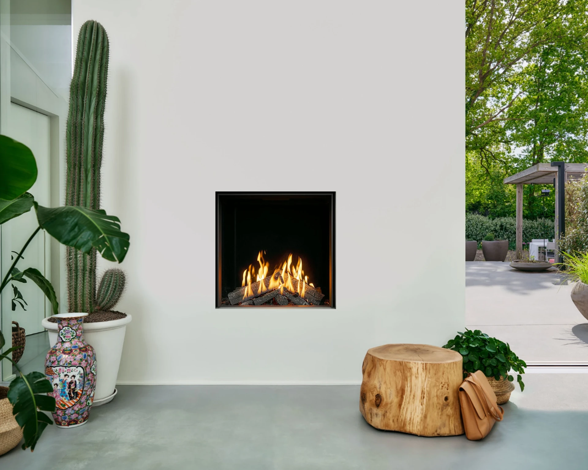 Gas Fire Front 70 - 75