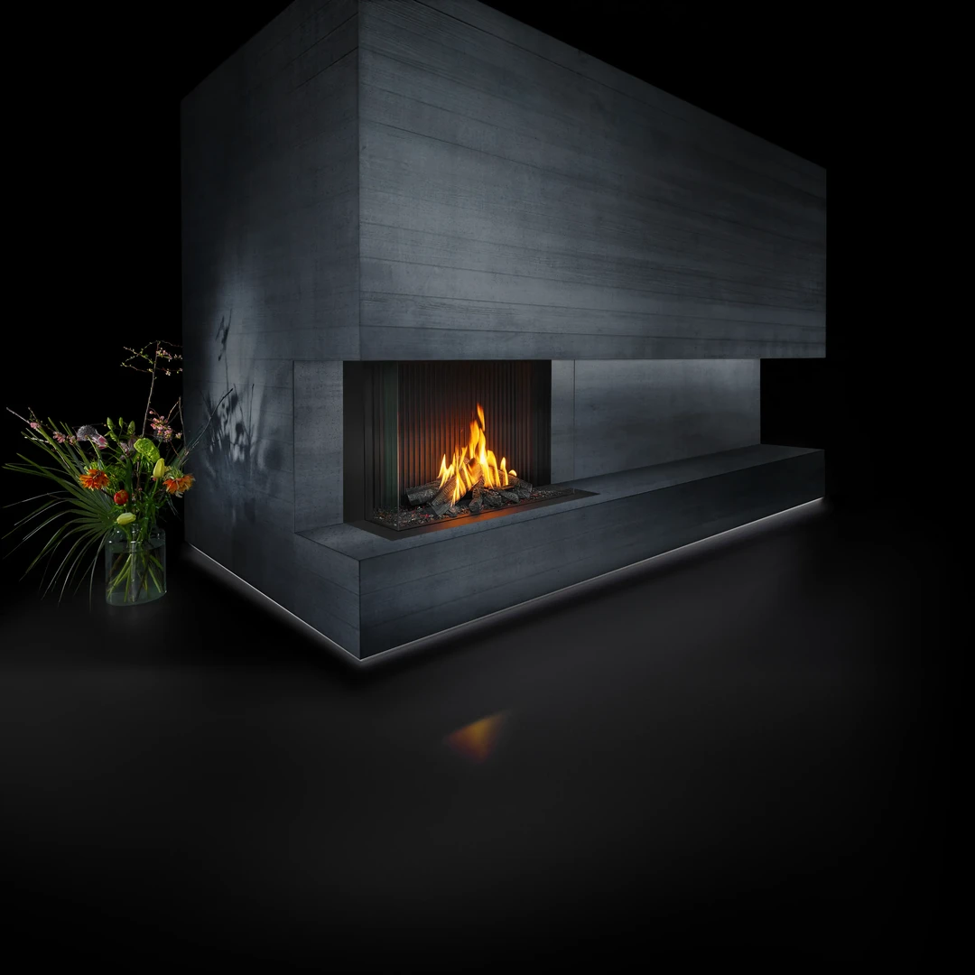 Gas Fire Panorama 110-70