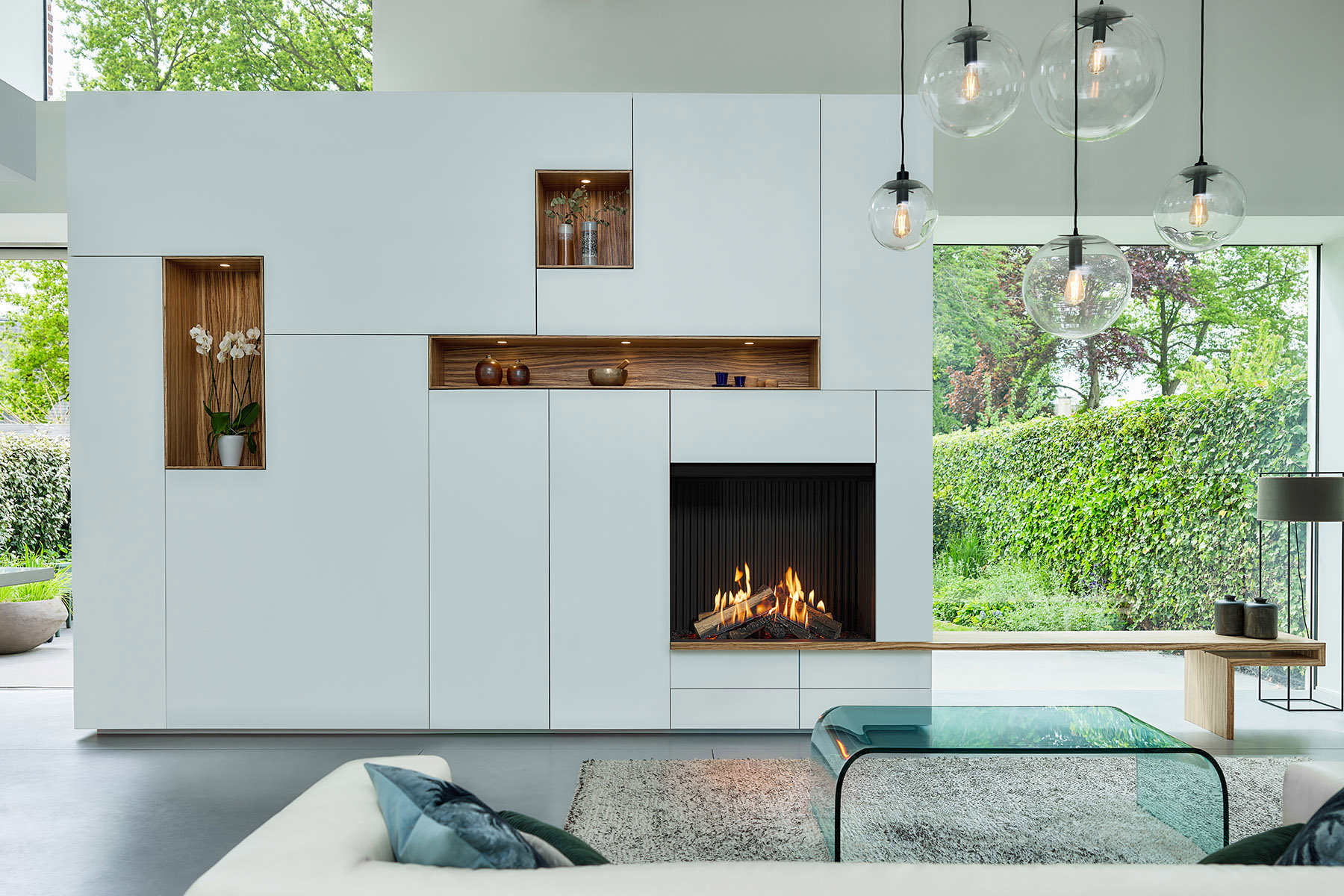 Gas Fire Front 90-75 kader HD+